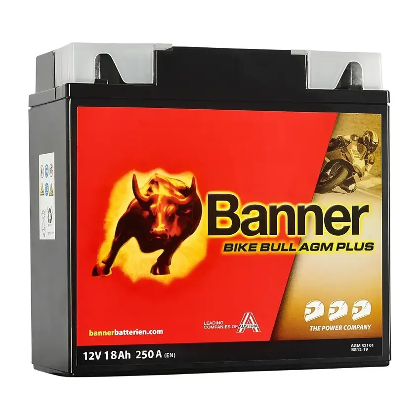 BANNER Bike Bull AGM PLUS BG12-19 12V/18Ah